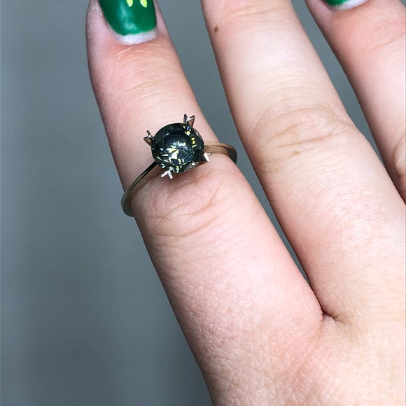 14k Moissanite Engagement Ring - Picture 9 of 11